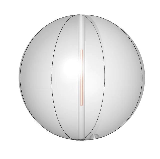 PVC SPHERE WITH INTERNAL Putki